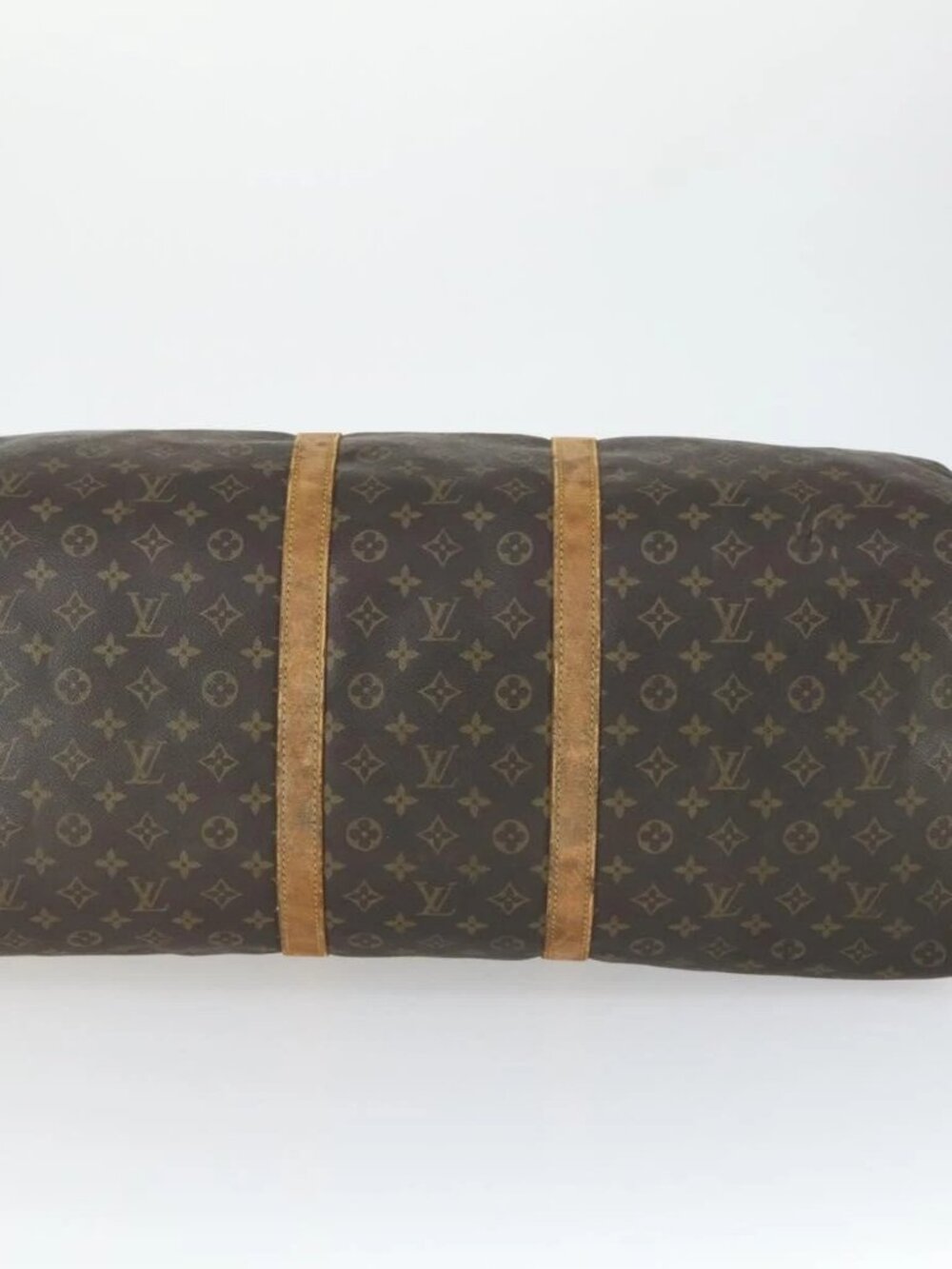 LOUIS VUITTON Monogram Keepall 60 Boston Bag M41422 LV Auth 163458 - Picture 7 of 16